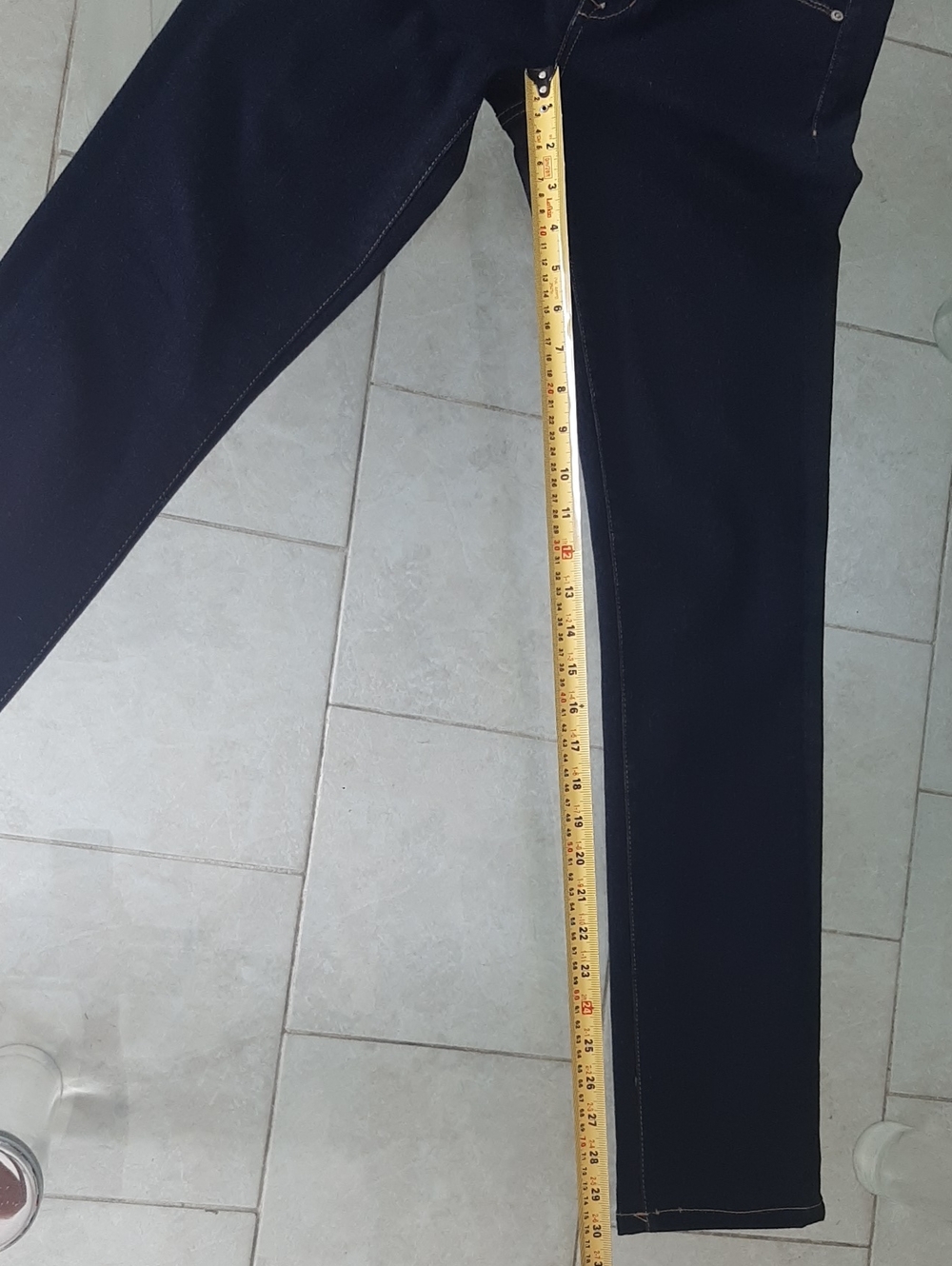 Fidelity💙"STEVIE"NWOT  Scorpion Rinse Straight Leg Jeans Jeans Like New Sz 29 - Picture 10 of 10
